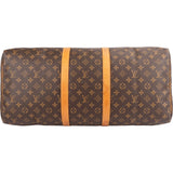 Louis Vuitton Monogram Canvas Keepall 55 Travel Bag