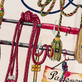 Hermès Passementerie Silk 90 Scarf Tuch