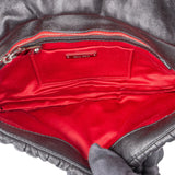 Miu Miu Matelassé Leather Pochette Clutch Bag - vintageandkickz