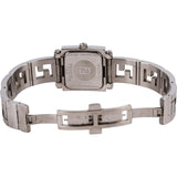 Fendi Silver Tone Classico Quadro Square 6000L Watch