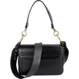 Chloé Black Leather C Shoulder Crossbody Bag