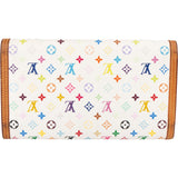 [🔄️B06 / F73] Louis Vuitton Canvas Monogram Multicolor Eliza Wallet - vintageandkickz
