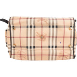 Burberry Haymarket Check Tote Shoulder Bag