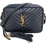 Saint Laurent Quilted Leather Lou Camera Crossbody Bag