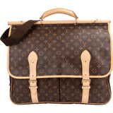 Louis Vuitton Monogram Canvas Sac Chasse Hunting Travel Handbag M41140