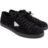 Prada Suede Shearling Inner Lined Sneakers (10,5 / DE44-45)