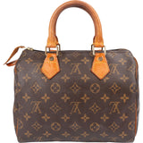 Louis Vuitton Monogram Canvas Speedy 25 Handbag