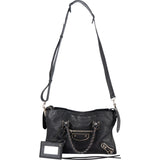 Balenciaga Black Leather Mini City Handbag