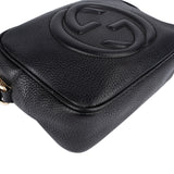 Gucci Black Leather Soho Disco Crossbody Bag