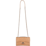 Chanel Quilted Lambskin Antique Hardware Single Flap Crossbody Bag