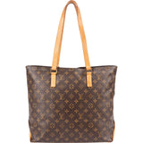 Louis Vuitton Monogram Canvas Cabas Mezzo Shoulder Bag