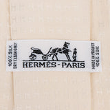 Hermès Micro H Pattern Silk Tie Krawatte
