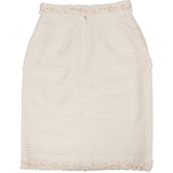 Chanel Cream Tweed Skirt (DE 42 / FR 44)