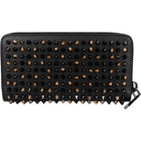 Christian Louboutin Panettone Spikes Zip Around Wallet