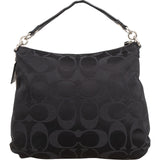 Coach Monogram Signature Sateen Poppy Convertible Handbag