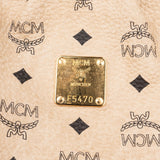 MCM Monogram Visetos Hobo Shoulder Bag