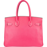 Hermès Pink Candy Epsom Palladium Birkin 30 Handbag