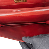 Cartier Bordeaux Leather Clutch Bag