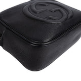 Gucci Leather GG Soho Crossbody Bag
