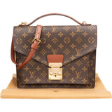 Louis Vuitton Monogram Canvas Monceau Handbag