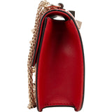 Valentino Garavani Red Leather Rockstud Small Crossbody Bag