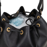 Louis Vuitton Noir Epi Leather Sac Noé Petit Shoulder Bag