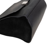 Céline Grained Calfskin Suede Trapeze Handbag