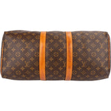 Louis Vuitton Monogram Canvas Keepall 45 Travel Bag