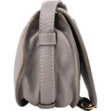 Chloé Grained Leather Marcie Small Saddle Crossbody Bag