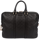 Gucci Guccissima Leather Briefcase Handbag
