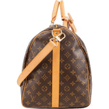 Louis Vuitton Monogram Canvas Keepall 55 Bandoulière Travel Bag