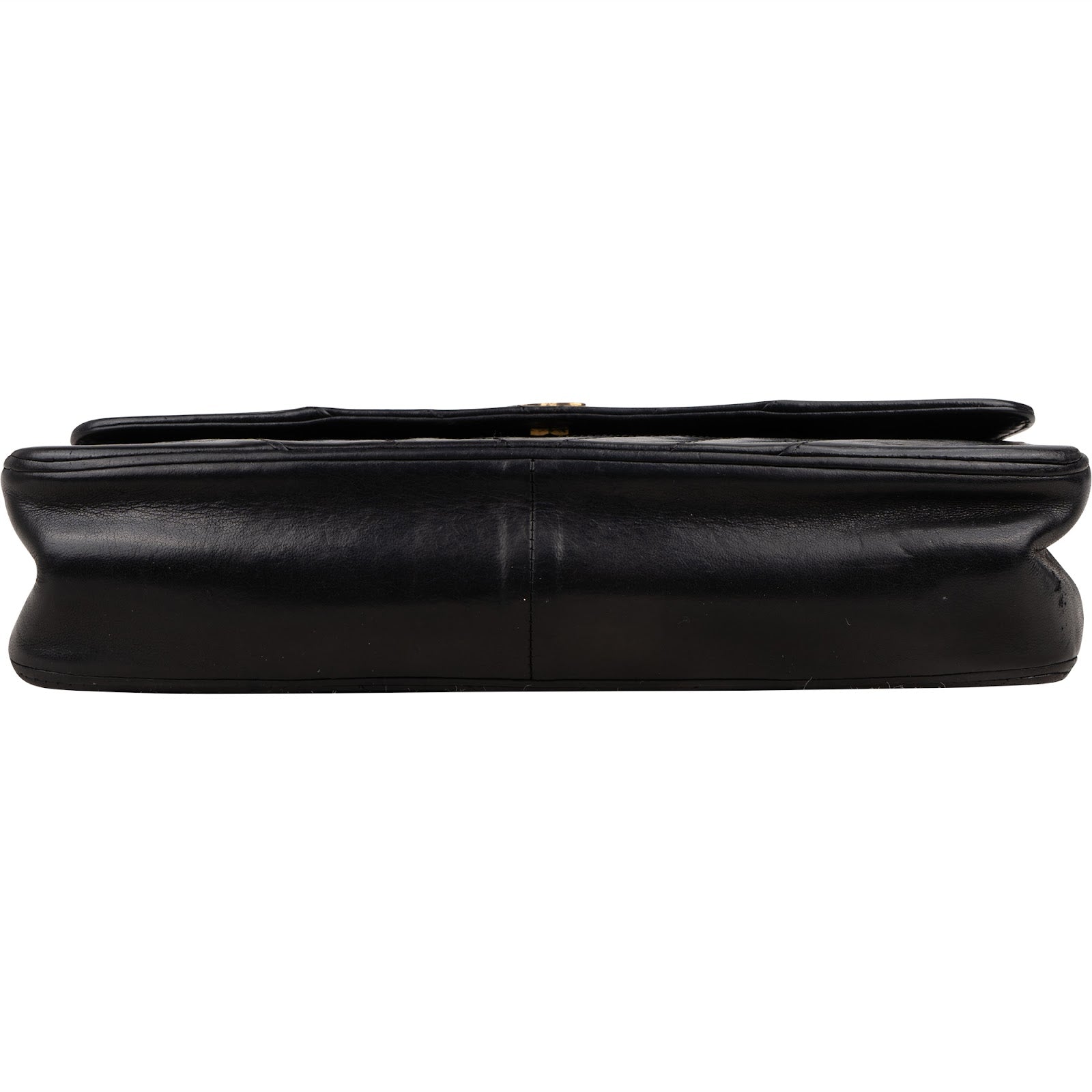 [🔄️B20 / F21] Chanel Lambskin Chevron Single Flap Crossbody Bag - vintageandkickz