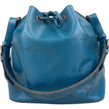 Louis Vuitton Blue Epi Leather Sac Noé Petit Shoulder Bag