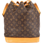 Louis Vuitton Monogram Canvas Sac Noé Grande Shoulder Bag - vintageandkickz
