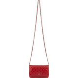 Chanel Quilted Lambskin Wallet on Chain Crossbody Bag