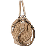 Gucci Monogram GG Canvas Sukey Satchel Handbag