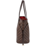 Louis Vuitton Monogram Damier Ebene Neverfull MM Shoulder Bag