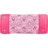 MCM Visetos Monogram Jacquard München Handbag