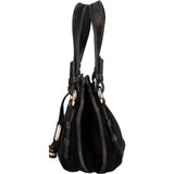 Celine Suede Glitter Leather Bittersweet Small Handbag