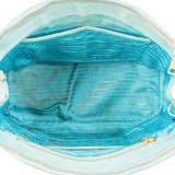 Prada Turquoise Saffiano Leather Galleria Handbag