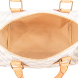 Louis Vuitton Monogram Damier Azur Canvas Speedy 25 Handbag