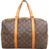 Louis Vuitton Monogram Canvas Sac Souple 35 Handbag
