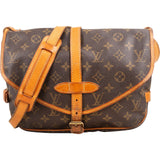 Louis Vuitton Monogram Canvas Saumur 30 Crossbody Bag