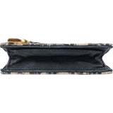 Christian Dior Trotter Monogram Jacquard Saddle Mini Wallet