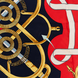 Hermès Grand Apparat Silk 90 Scarf Tuch