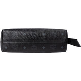 MCM Monogram Visetos Aren Crescent Crossbody Bag