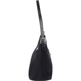 Fendi FF Monogram Canvas Baguette Buckle Shoulder Bag