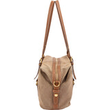 Prada Emblem Jacquard Bauletto Shoulder Bag