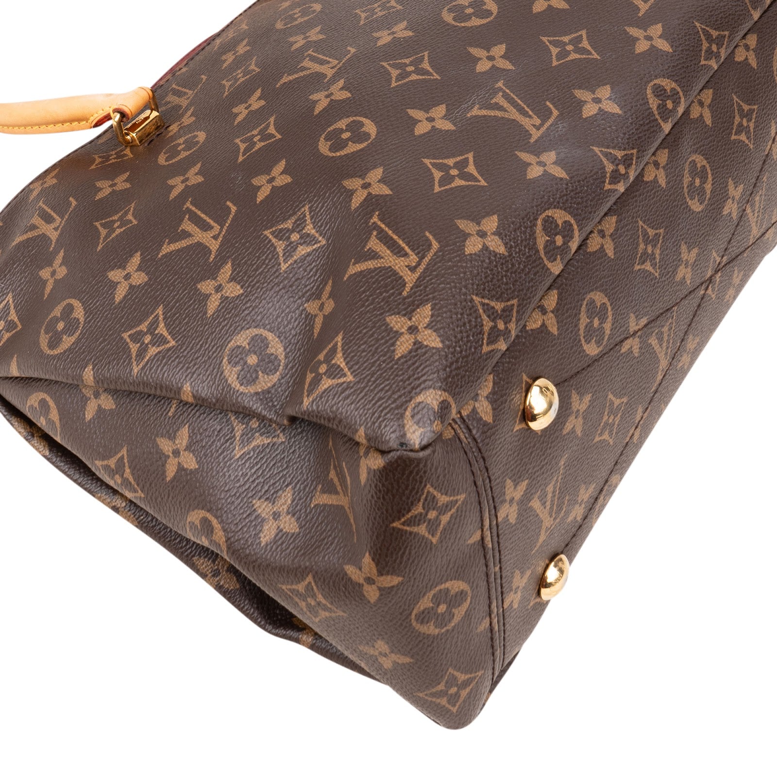 Louis Vuitton Monogram Canvas Pallas MM Handbag - vintageandkickz