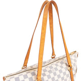 Louis Vuitton Monogram Damier Azur Canvas Totally GM Shoulder Bag